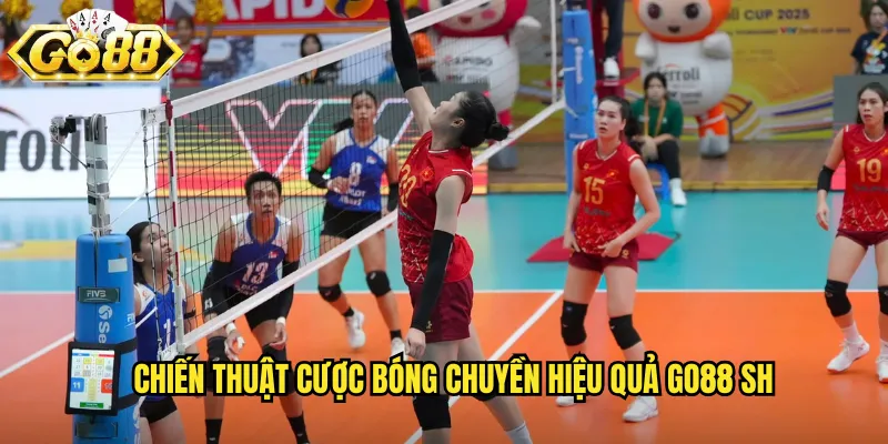 Chiến thuật cược bóng chuyền hiệu quả go88 sh